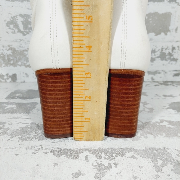 NEW MARC FISHER Meyana Over The Knee Boot In New Chic Cream C185 - Picture 7 of 14